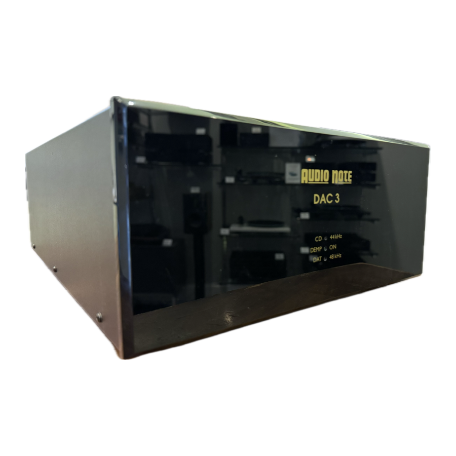 Audio Note DAC 3