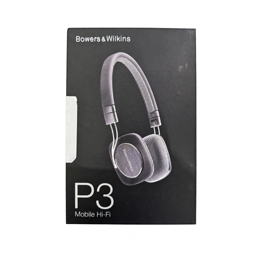 B&W P3 Series 1 On-Ear Black