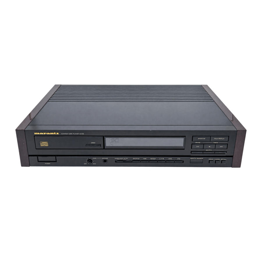 Marantz CD-85 CD Player